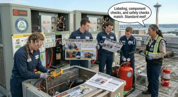 R290 commercial HVAC retrofit standards