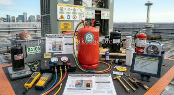 R290 retrofit tools and equipment