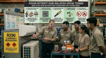 R290 retrofitting standards for technicians