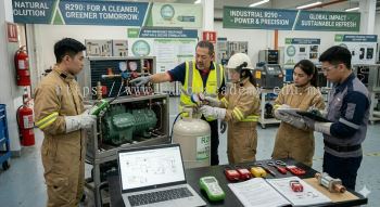 R290 industrial HVAC technician training