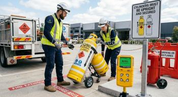 R290 cylinder safety risk procedures