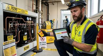 R290 flammable refrigerant safety assessment