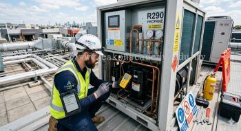 R290 industrial HVAC risk assessment
