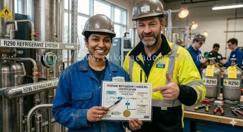 propane refrigerant handling certification