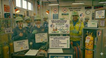 R290 cylinder storage inspection checklist