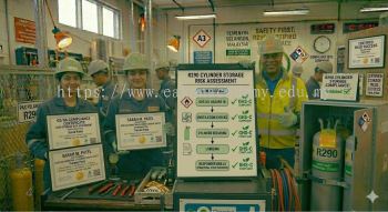 R290 cylinder storage risk assessment