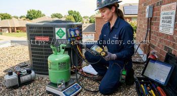 R290 HVAC charging equipment