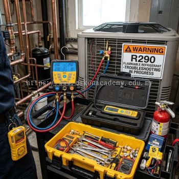 R290 HVAC system troubleshooting tools