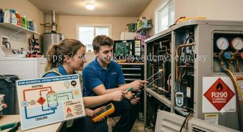 R290 residential HVAC troubleshooting