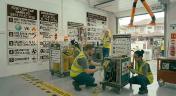 R290 low GWP refrigerant handling