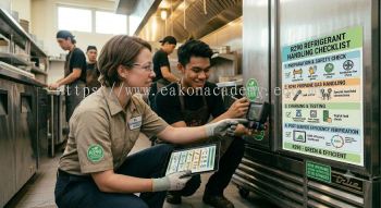 R290 refrigerant handling checklist