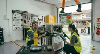 R290 technician gas handling training