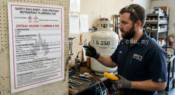 R290 flammable gas SDS