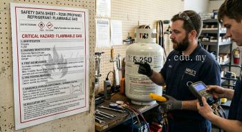 R290 HVAC refrigerant SDS