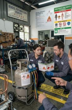 R290 refrigerant health and safety SDS