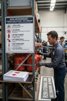 R290 SDS storage precautions