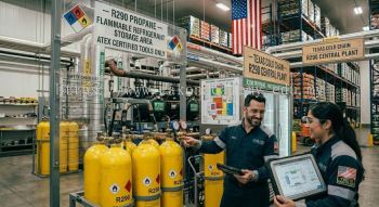 R290 flammable refrigerant industrial use US