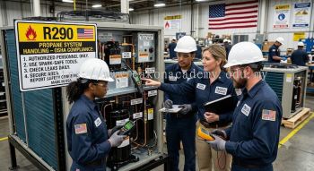 R290 industrial refrigeration compliance USA