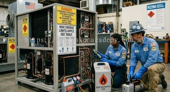R290 industrial refrigeration maintenance US