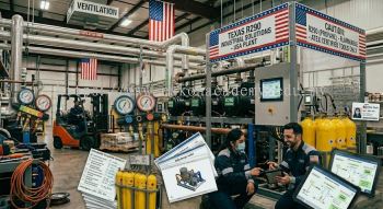 R290 industrial refrigeration system design US