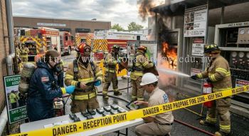propane refrigerant fire response