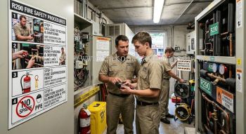 R290 fire safety procedures