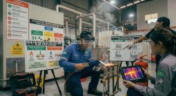 HVAC brazing torch techniques