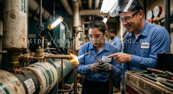HVAC copper brazing process trainingn