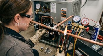 copper pipe brazing leak prevention HVAC