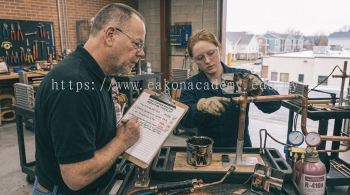 HVAC copper pipe brazing inspection checklist