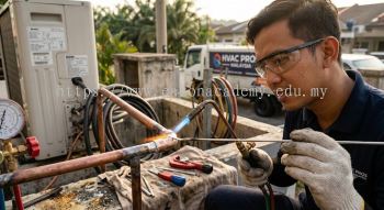brazing or soldering for HVAC systems