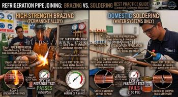 refrigeration brazing vs soldering best practice