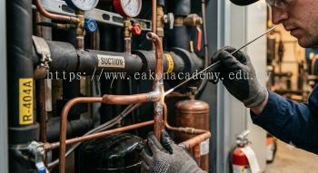 HVAC silver brazing technique refrigeration