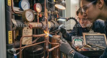 HVAC silver brazing training refrigeration