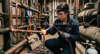 refrigeration pipe joining silver brazing method