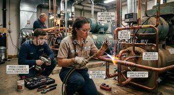 advanced HVAC copper tube joining techniques