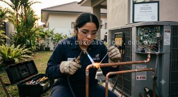 best copper tube joining method HVAC