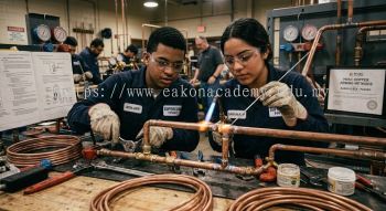 copper tube joining HVAC techniques