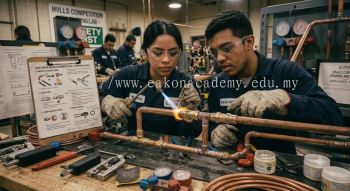 HVAC copper pipe joining techniques guid