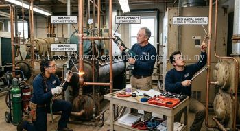 HVAC copper tubing installation methods