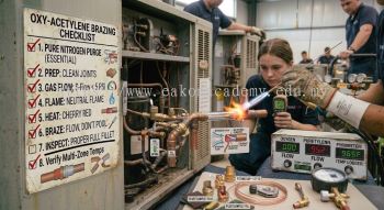 advanced oxy acetylene brazing HVAC techniques