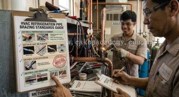 copper pipe refrigeration brazing certification guide