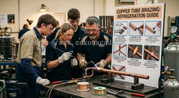 copper tube brazing refrigeration guide