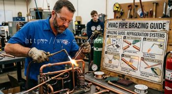 HVAC pipe brazing guide refrigeration systems