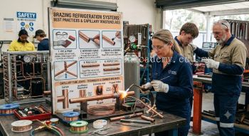 HVAC refrigeration brazing best practices guide