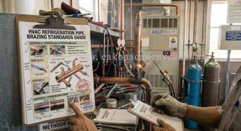 HVAC refrigeration pipe brazing standards guide