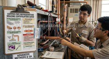 refrigeration pipe brazing field installation guide