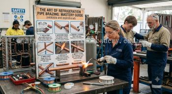 refrigeration pipe brazing technique guide