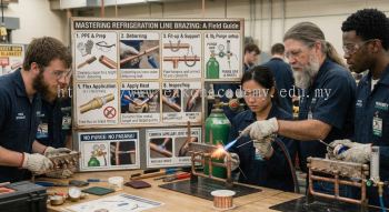 refrigeration pipe brazing training guide