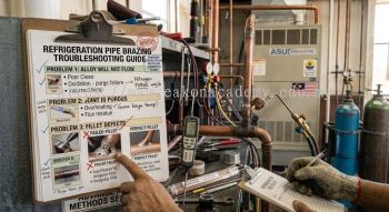 refrigeration pipe brazing troubleshooting guide